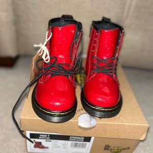 Brand new patent leather Dr. Martens